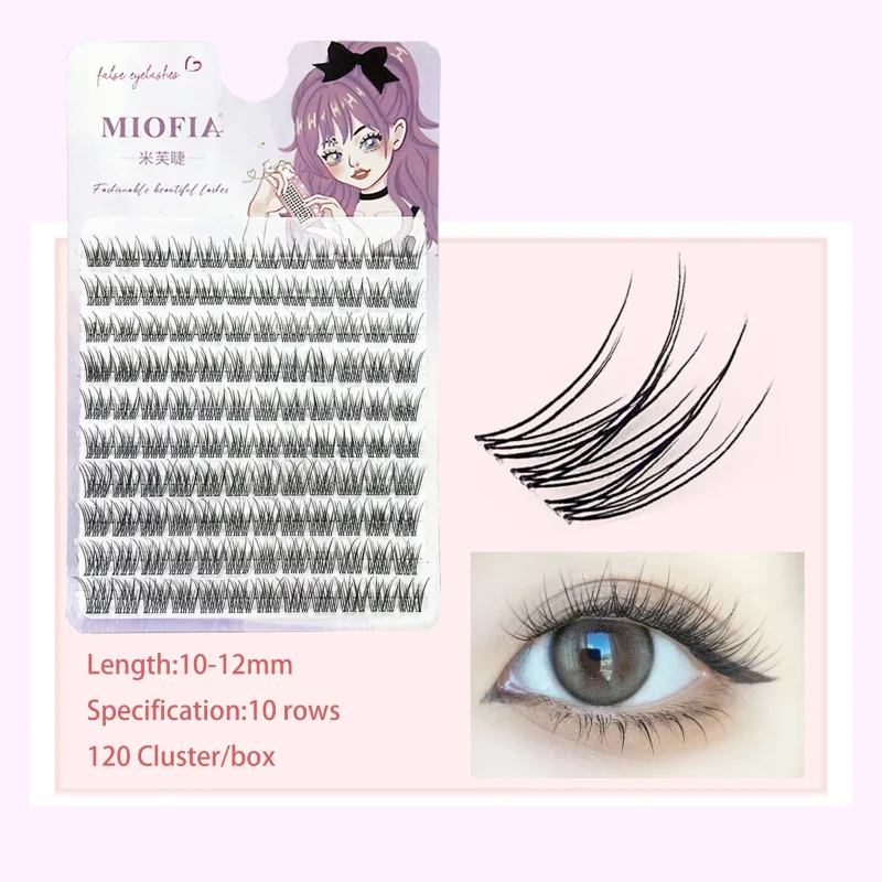 Küme Kirpikler Doğal Kirpik Uzatma Kabarık Tilki Gözü Kirpikler Karışık Tary Büyük Kapasiteli Anime Kirpikler DIY Kirpik Küme