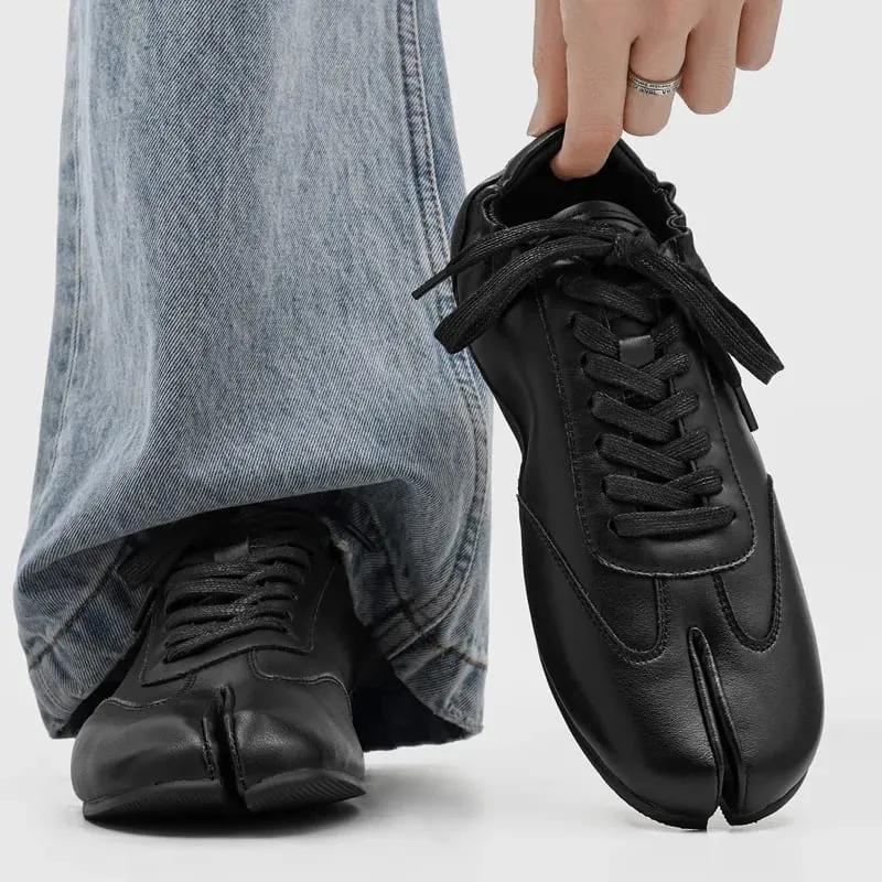 Scarpe da ginnastica e scarpe casual da uomo Tabi con punta divisa di fascia alta firmate Mocassini slip-on in pelle retrò da uomo Scarpe Tenis Masculino — image 5