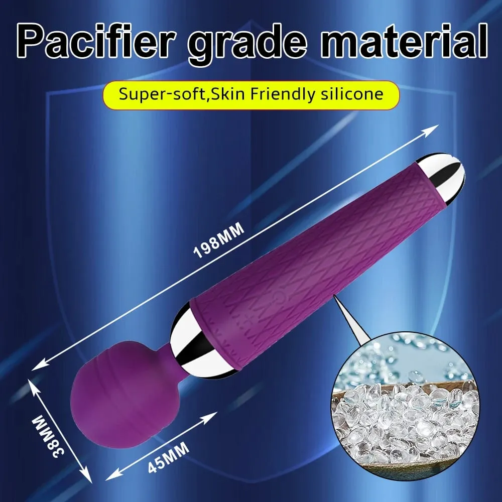 Vibrateurs AV puissants pour femmes, Recharge USB, baguette magique, masseur, stimulateur de Clitoris, bien-être, jouet sexuel érotique, produit de masturbateur — image 2
