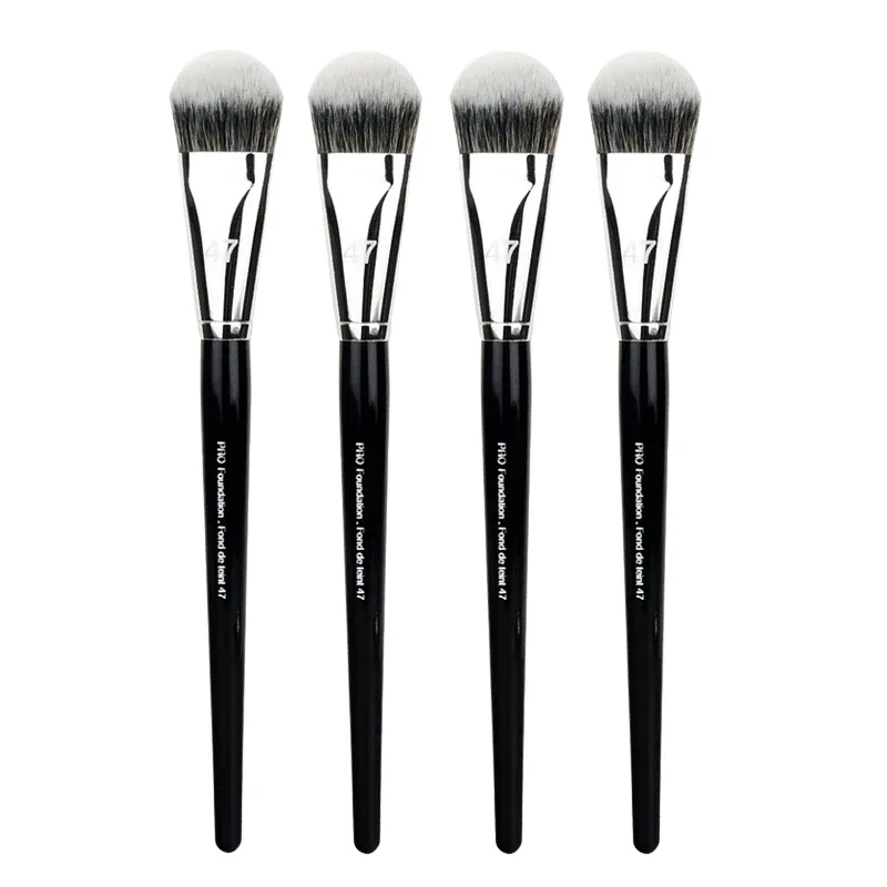 1-10 pz Pro Fondotinta Pennello 47 Testa di Scopa Professionale Fondotinta Liquido Crema Correttore Pennelli Donne Viso Strumenti di Trucco di Base — image 12