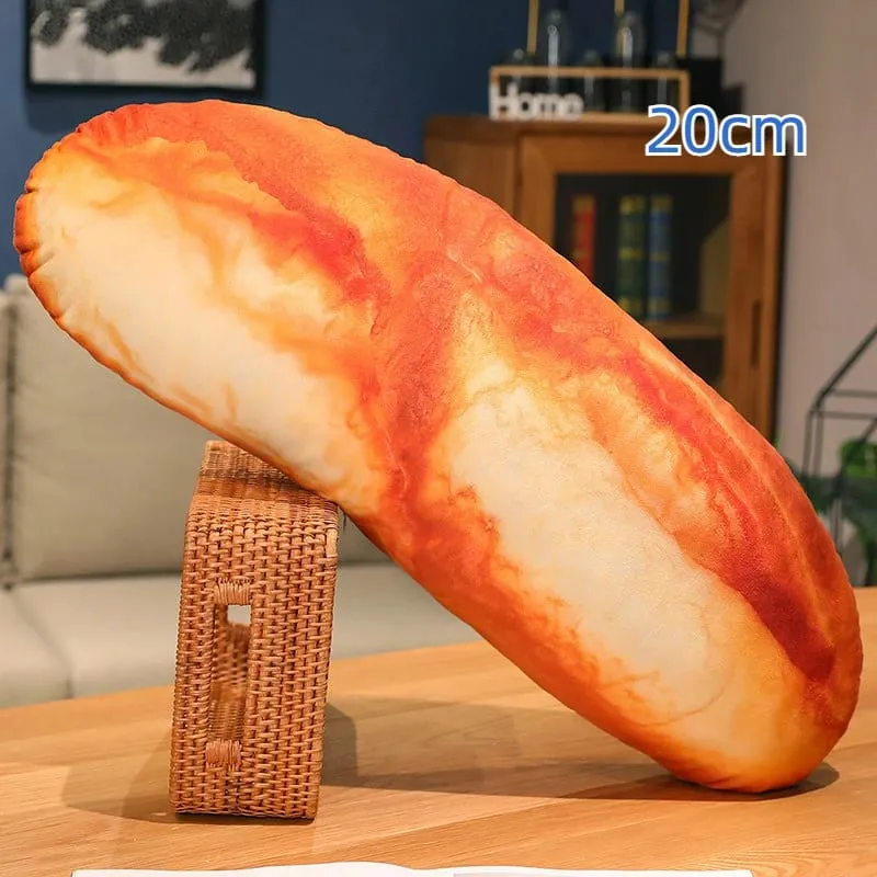 20/50cm Long Bread Pillow Stuffed Like Real Sesame S Cheese Denmark Toast Chopped Green Onion Sleeping Hug Support Leg Gift — image 13