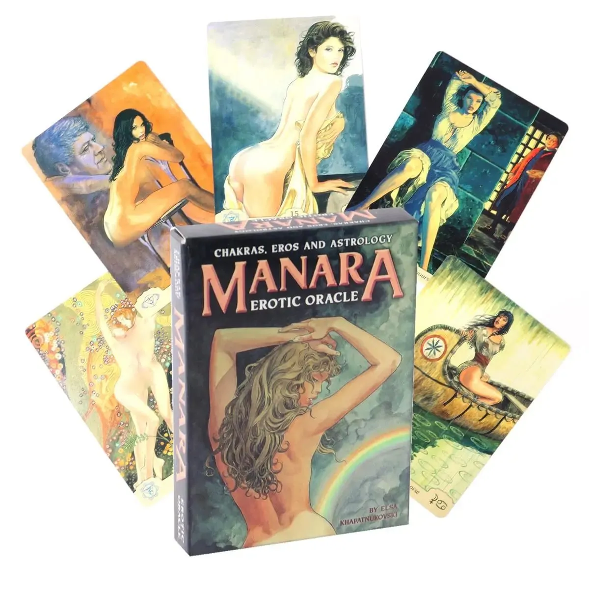 Manara Erotic Oracle Cards Vysoce kvalitní věštění Zábava Party Desková hra Tarot a různé možnosti tarotu — image 2