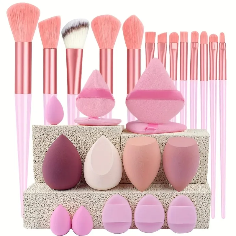 Makeup Brushes 8-29Pcs Makeup Kit Professional Women Cosmetic Soft Powder Brush Eyeshadow Foundation Full Set Travel Beauty Tool — image 7