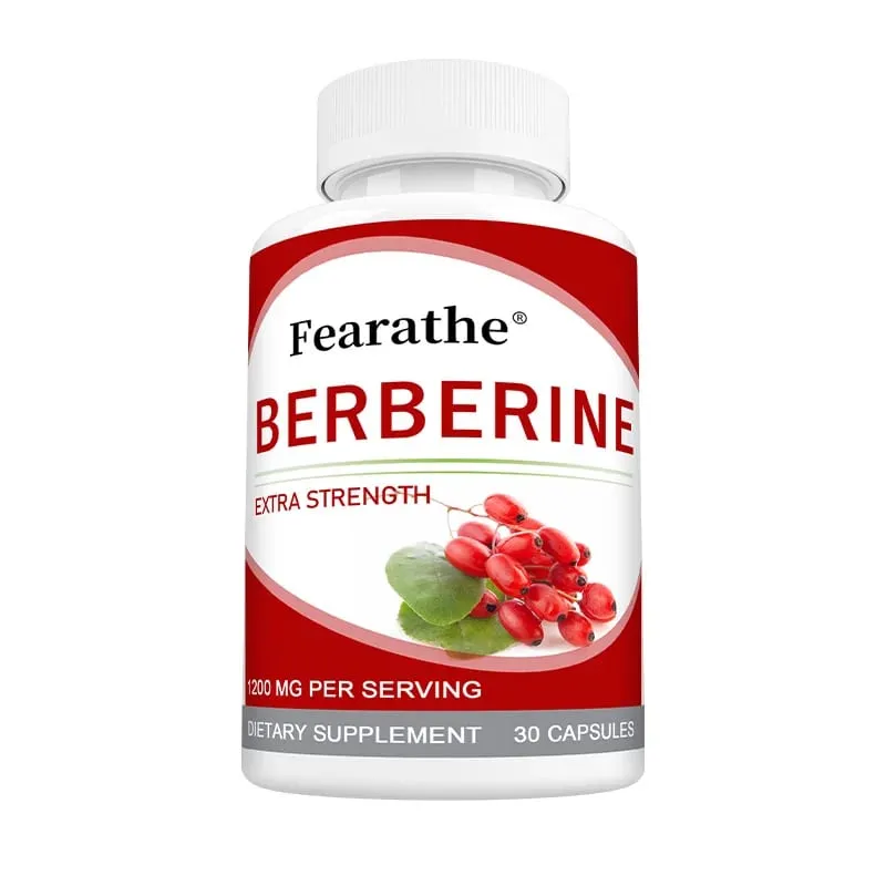 High-potency Berberine Supplement Antioxidant Supports Cardiovascular and Blood Sugar Health Gastrointestinal Health