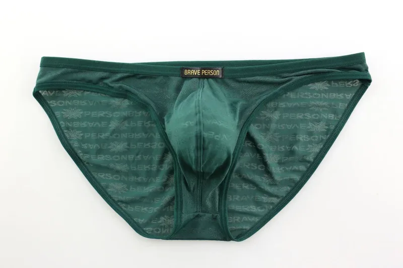 Brave Person ผู้ชายใหม่ String บิกินี่กางเกงบุรุษโปร่งใสสบาย Ropa ภายใน Hombre — image 29