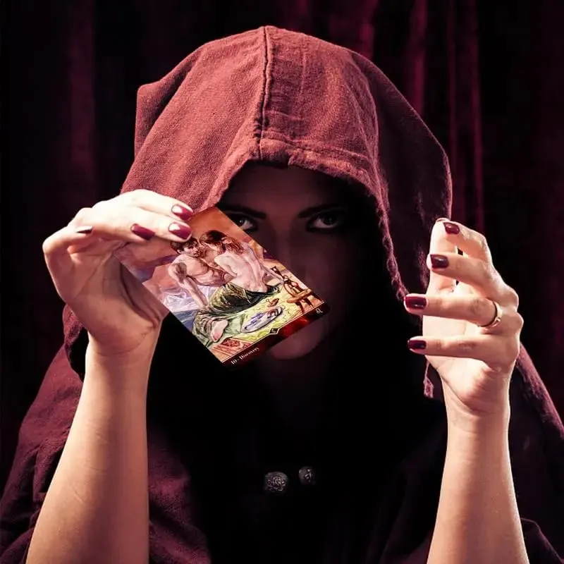 Nieuwe Tarot Kaarten Orakels Dek Mysterieuze Waarzeggerij Seksuele Magie Tarot Dek House Party Kaarten Bordspel Tarots — image 5