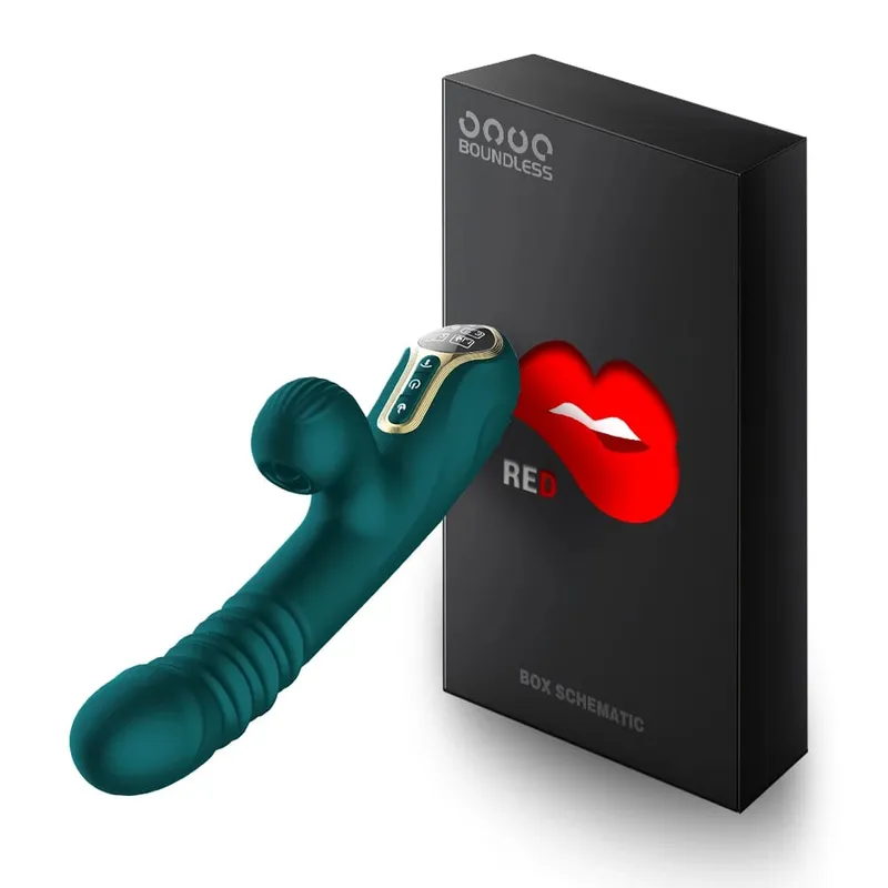 Godemiché vibrateur rétractable pour femmes, Piston rapide, chauffage, succion de la langue, léchage du point G, mamelon, vagin, masturbateur, jouets sexuels pour Couple — image 9