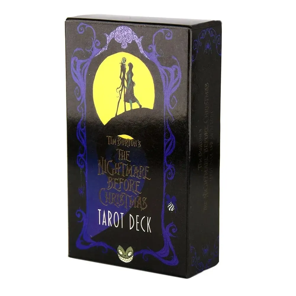 10,3*6cm Fortune Nightmare Before Christmas Stolní hra Taort Sortilege High Magic Tarot Deck Rider Waite