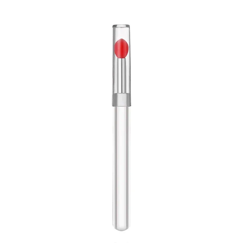 Silicone Lip Balms Lip Mask Brush With Sucker Dust Cover Makeup Brushes Lip Film Brush Anti-lost Dust Cover — image 9