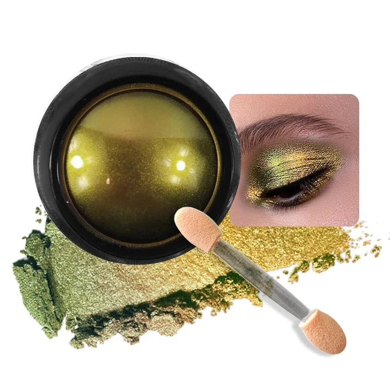 Poudre de fard à paupières caméléon multi-chrome, pigment changeant holographique multi-chrome pour le maquillage des yeux, Nail Art, Cosplay — image 9