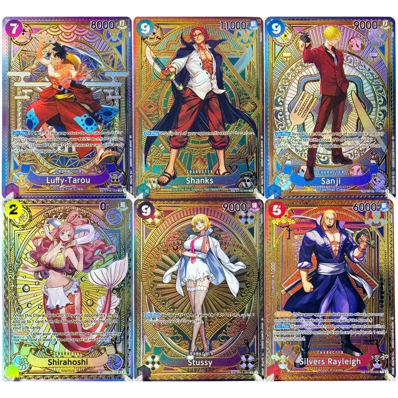 Pełny zestaw jednoczęściowa gra karciana SP rzadka karta kompletna kolekcja wysokiej jakości replika DIY Anime folia karta proxy [angielski/japoński]