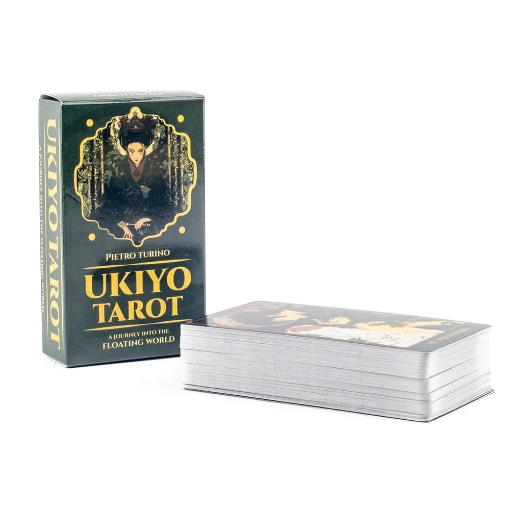 Ukiyo Tarot Cards 78Pcs Leisure Entertainment Divination Deck 10.3*6CM Family Gathering Board Playing Game Cards — image 2