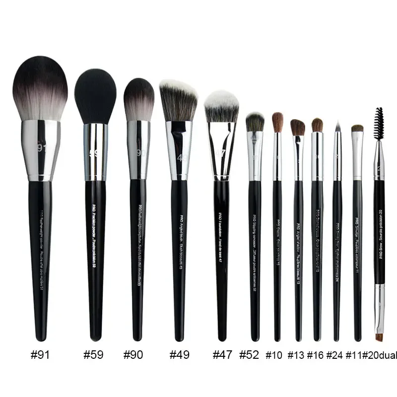 Vysoce kvalitní sada štětců na make-up Pro make-up štětec Liquid Powder Eyeshadow Crease Concealer kosmetické nástroje vynikající