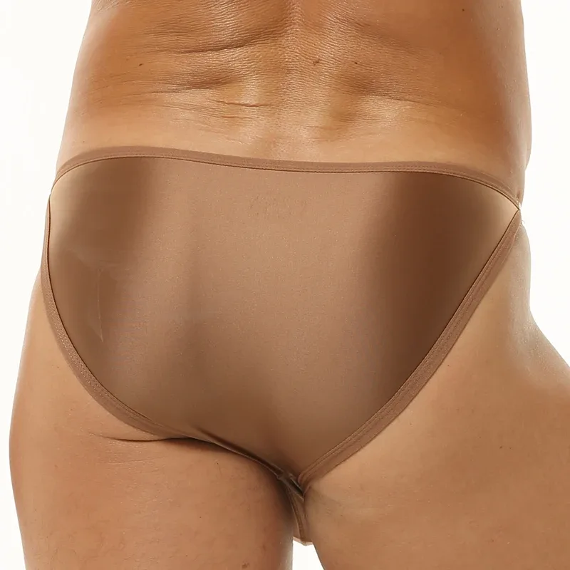 Zijdezachte herenslips van ijszijde Gladde laagbouw Stretch 3D-zakje Ondersteuning Ademend dagelijks ondergoed — image 5