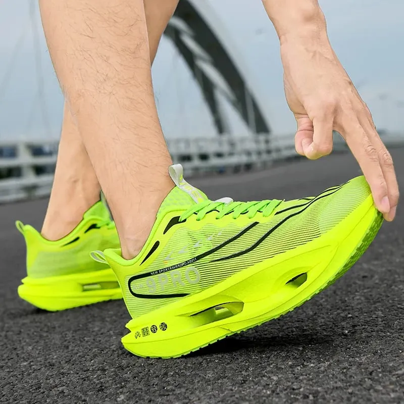 Sepatu Kets Pria 9PRO Papan Karbon Bantalan Kerangka Sepatu Lari Maraton Sepatu Tenis Olahraga Latihan Kebugaran Luar Ruangan Wanita — image 6
