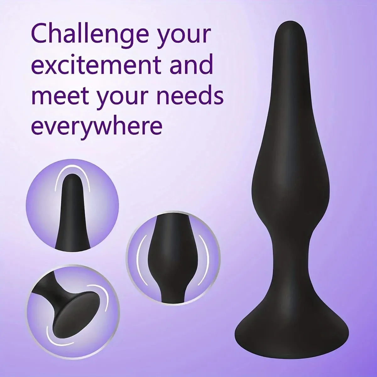 Plugue anal de silicone para iniciantes, plugue anal para homens e mulheres, massageador de próstata para gays, mini bala anal, masturbador, brinquedo sexual para homens — image 5