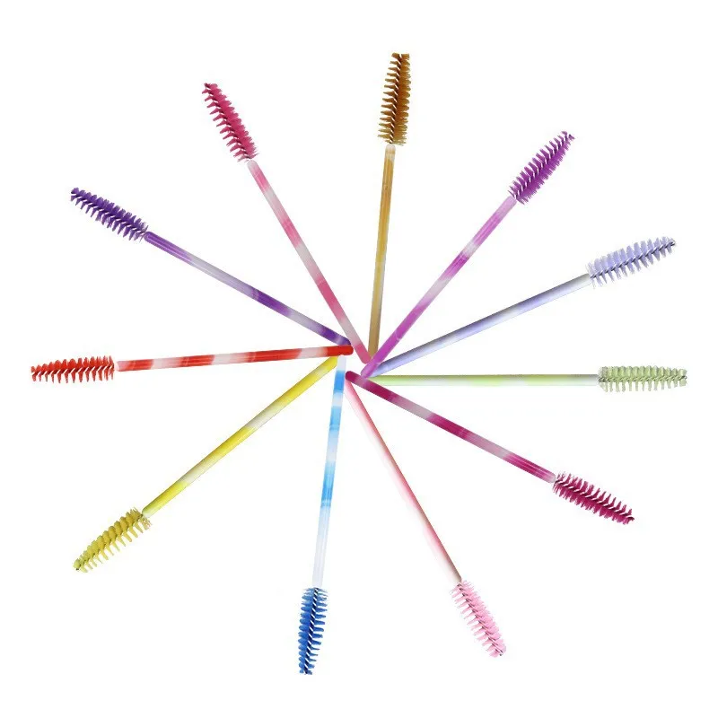 Spazzole per ciglia usa e getta Pennello per sopracciglia Bacchette per mascara Applicatore Strumenti per estensione ciglia cosmetiche Bobine per ciglia per trucco — image 3
