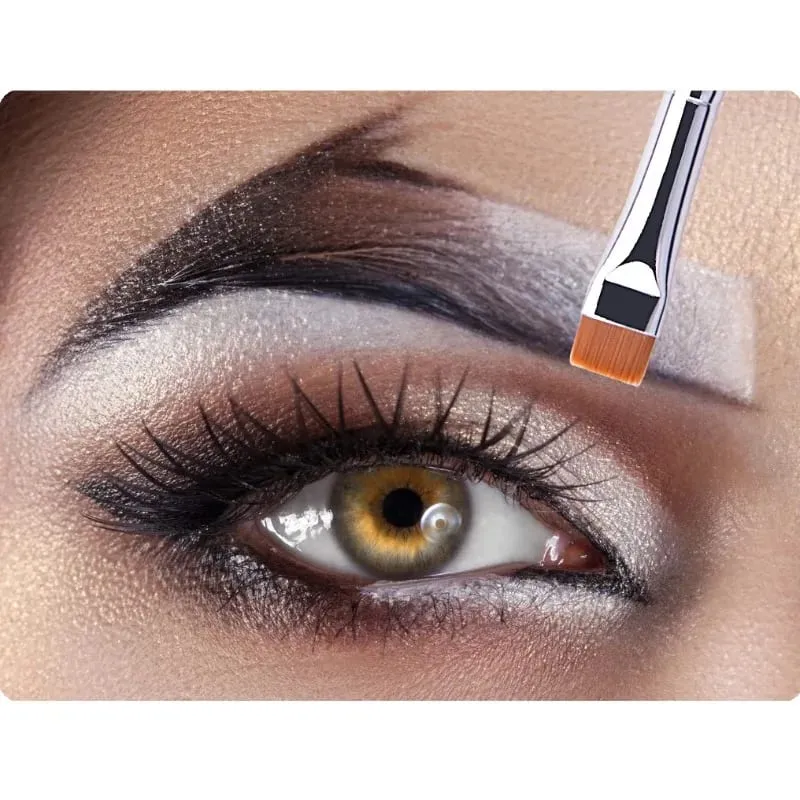 212 flacher Augenbrauenpinsel, ultradünner Augenbrauen-Make-up-Pinsel, flacher Eyeliner-Pinsel, dünner Eyeliner-Brauenkontur-Schönheitspinsel — image 3