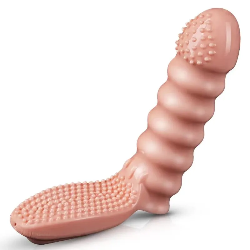 Couples clitoridien vagin doigt G Spot vibrateur stimulateur masseur manchon de doigt jeux pour adultes jouets sexuels érotiques pour femmes hommes — image 1