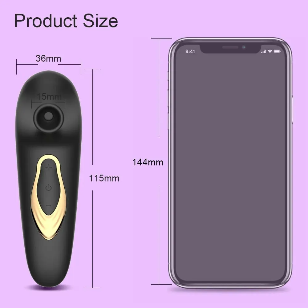 Clit Sucker Vibrator สำหรับผู้หญิงดูด Clitoris หัวนมกระตุ้นหญิง Masturbator ผู้ใหญ่ Goods Sex Toy สำหรับผู้หญิง 18 + — image 4