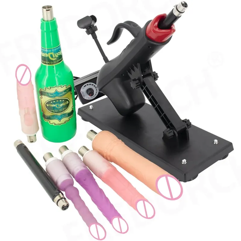 Fredorch automatisk tilbagetrækkelig sexpumpepistolmaskine med dildo til mandlig og kvindelig onani sexlegetøj 450 slag i minuttet — image 9
