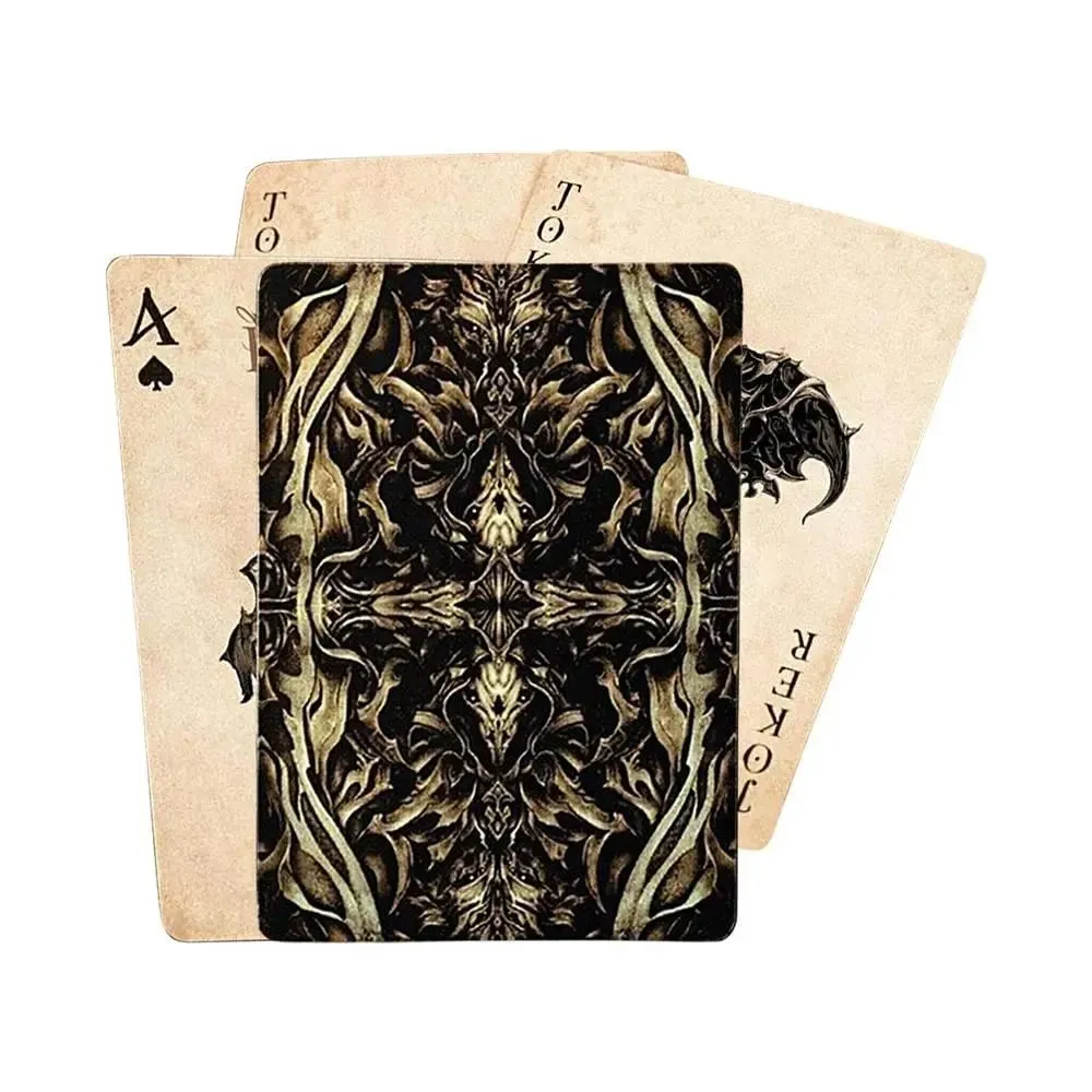 Vintage Game Poker Deck Exquisite Devil's Eye Αστεία τραπουλόχαρτα Μοναδικά καθαρά μοτίβα Οικογενειακή συγκέντρωση Προμήθειες ψυχαγωγίας