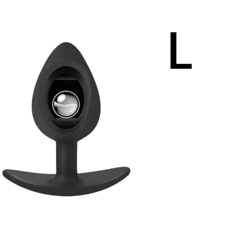1pc Plug anale in silicone Palline integrate da principiante a senior Glutei G-Spot Massaggio Giocattoli adulti del sesso