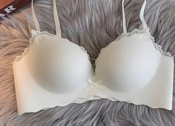 Set reggiseno push up da donna di vendita caldo Set di lingerie comfort anti-cedimento con supporto wireless senza soluzione di continuità S-XLAB per l'uso quotidiano delle giovani donne
