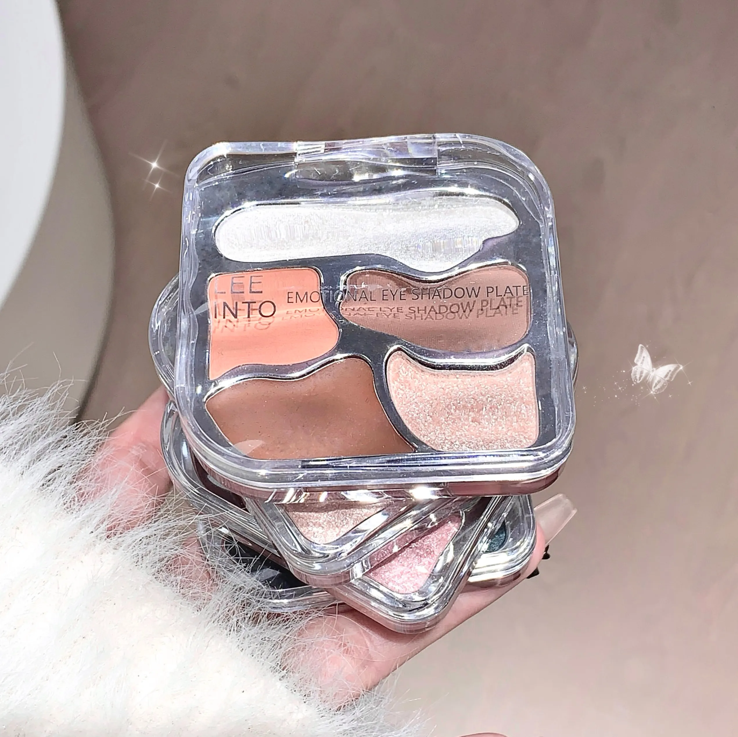 Пятицветная комплексная палитра теней для век Matte Highlight, контурирующая и развивающая цвет универсальная палитра — image 6