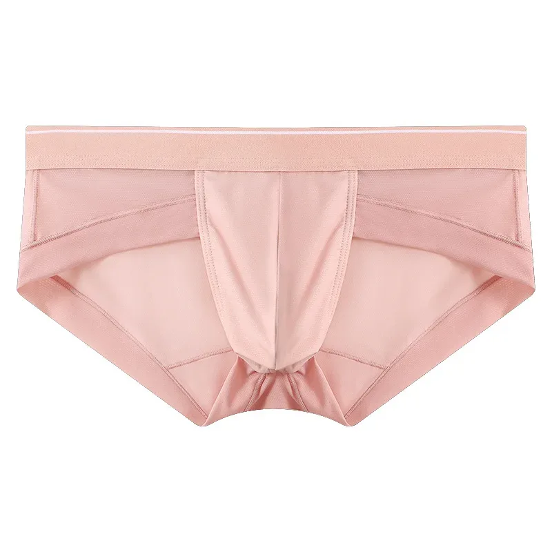 Herren-Slip, atmungsaktiv, 3D-Beutel, leicht, Herren-Bikini-Unterwäsche, weich, transparent, bequem, schnell trocknend, dehnbar, dreieckig für den Sommer — image 25