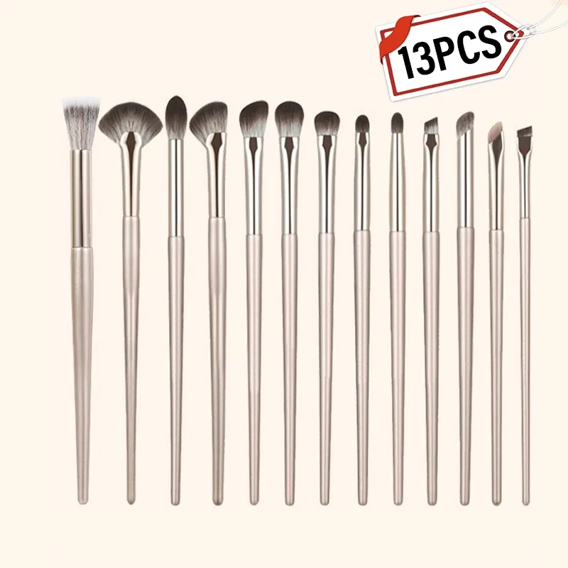 5/8/10/13/15 pçs pincéis de maquiagem profissional conjunto de ferramentas de ouro compõem kits de ferramentas de escova para sombra delineador pincéis cosméticos