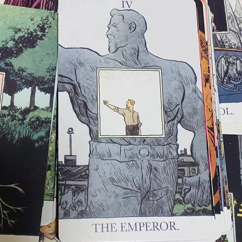 เปิดตัวไพ่ทาโรต์ 80 ชิ้นภาษาอังกฤษ Fortune Telling Tarot Deck ครอบครัวพักผ่อนตารางเกม (พิเศษ 2 ใบ) — image 6