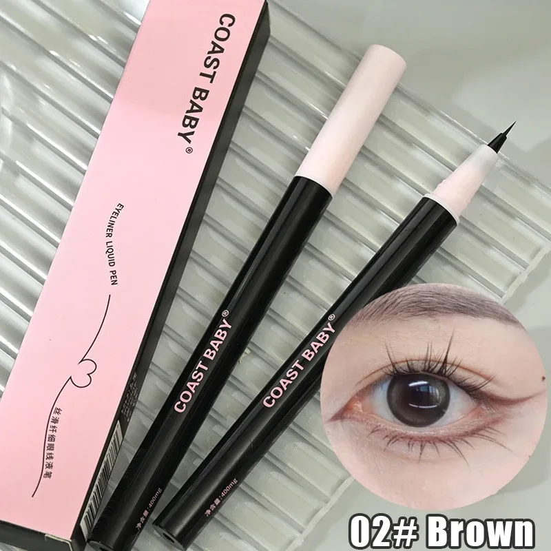 0.05 มม.อายไลเนอร์ปากกา Matte Smooth Quick แห้งกันน้ำ ULTRA-บางอายไลเนอร์ขนตาล่างปากกา Non Smudging เกาหลีแต่งหน้า — image 10