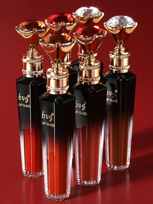 Lip Gloss Holdbar Fugtgivende Vandtæt Ikke-fadende Non-stick Cup Farve Holdbar Velvet Mat Lip Gloss Kosmetik til kvinder — image 2