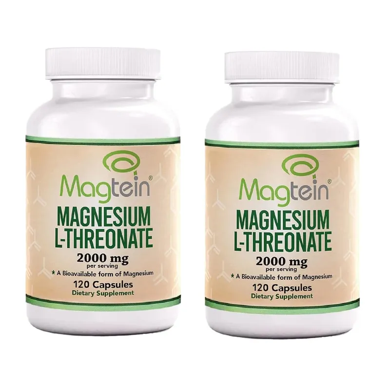 Magnesium L-Threonate Podpora spánku a kognitivních funkcí – vysoká absorpce – Nejbiodostupnější forma hořčíku – 2000 mg – 120 tobolek — image 8