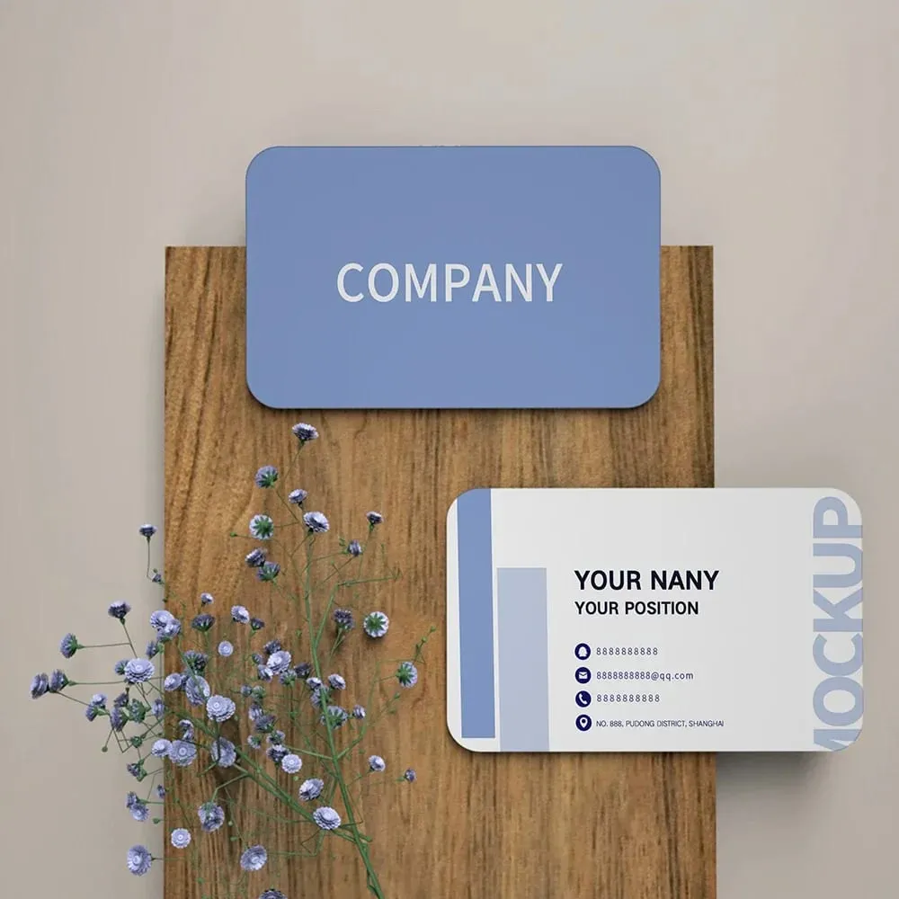 Individuelle Karten, Dankeskarten, individuelle Visitenkartenverpackungen für kleine Unternehmen, personalisierte Logo-Hochzeitseinladungen, Postkarten — image 2