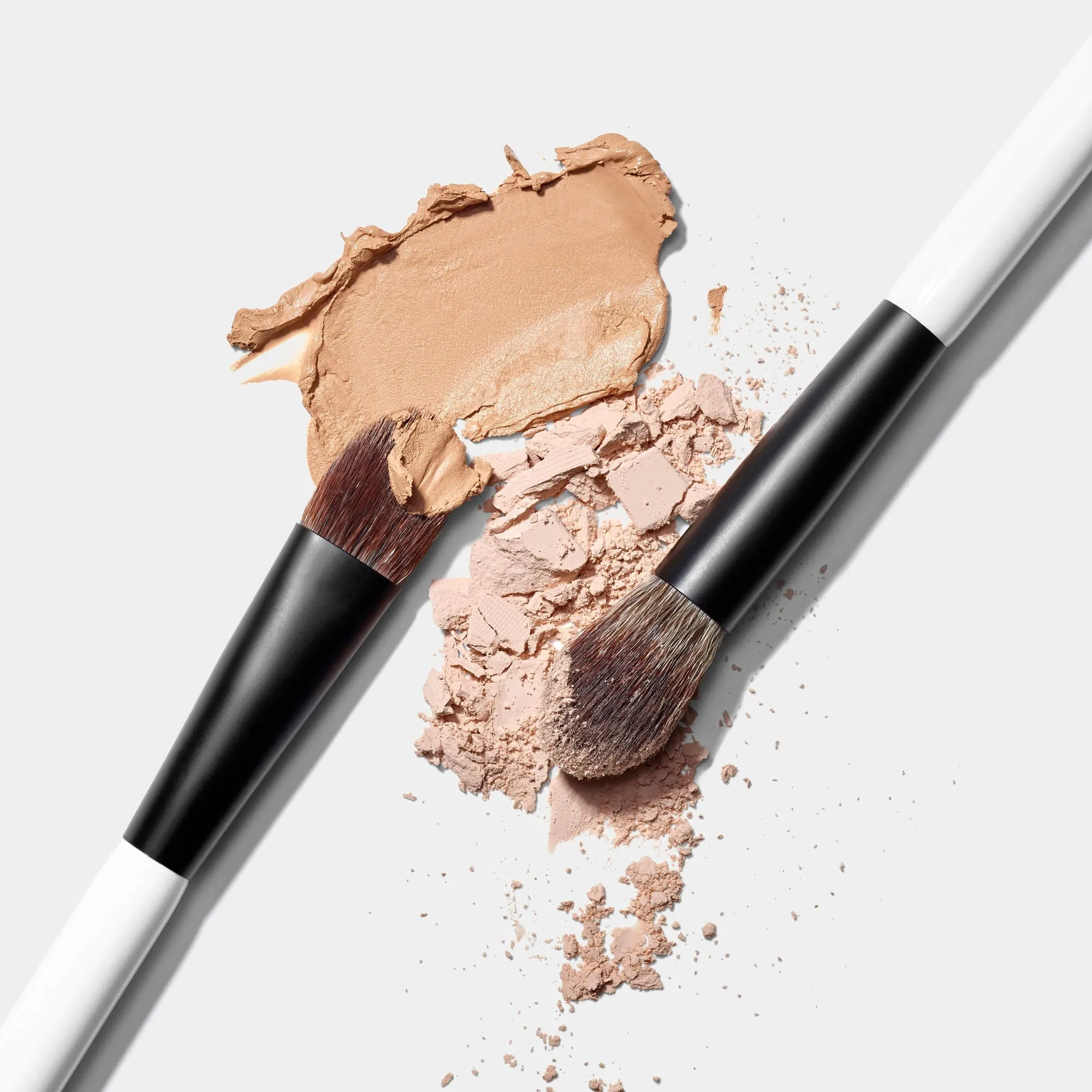 EF1 – brosse à poudre crème à double extrémité E6, pinceau de maquillage pour fard à paupières, de haute qualité, correcteur synthétique pour les yeux, pinceaux cosmétiques — image 3