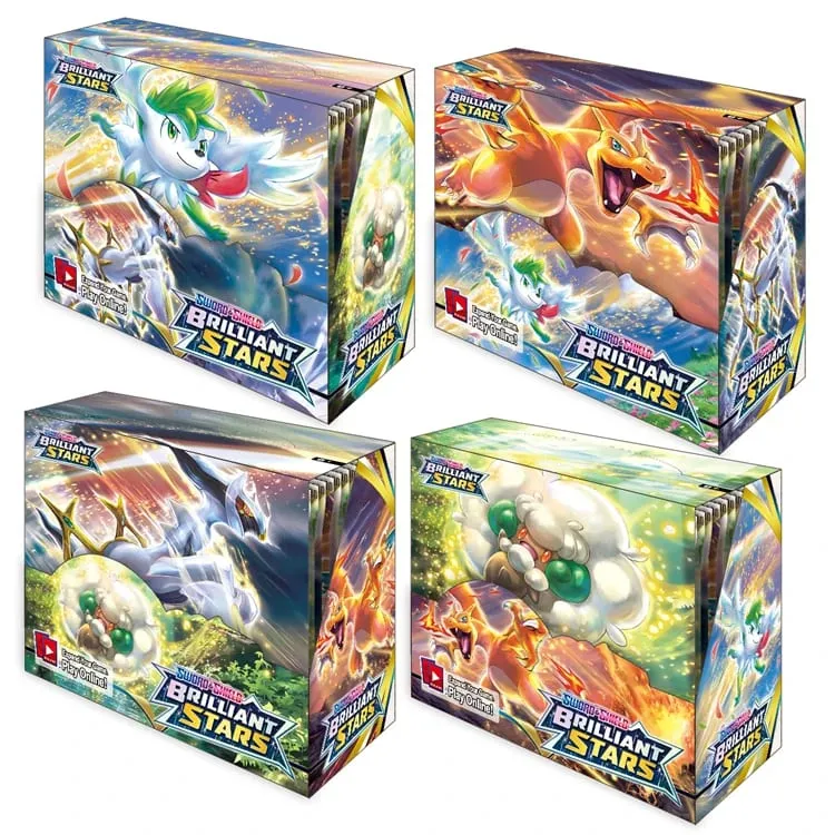 360 Cái/bộ Pokemon Thẻ Tiến Hóa MEGA Hỗn Loạn Tăng Hình Lăng Trụ Diễn Biến Đen Bu Lông Tiếng Anh Tăng Áp Trận Giao Dịch Thẻ — image 17