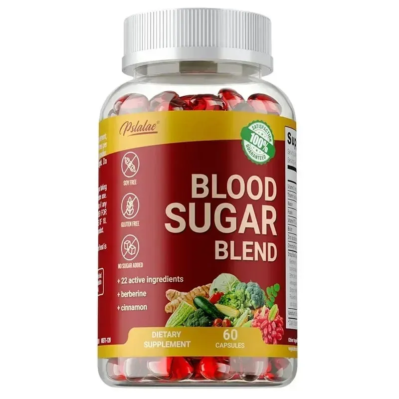 Blood Sugar Blend Capsules - การเผาผลาญน้ำตาลในเลือดที่สมดุลช่วยเพิ่มภาวะน้ำตาลในเลือดต่ำ เพิ่มพลังงาน ปรับปรุงความมีชีวิตชีวา — image 9