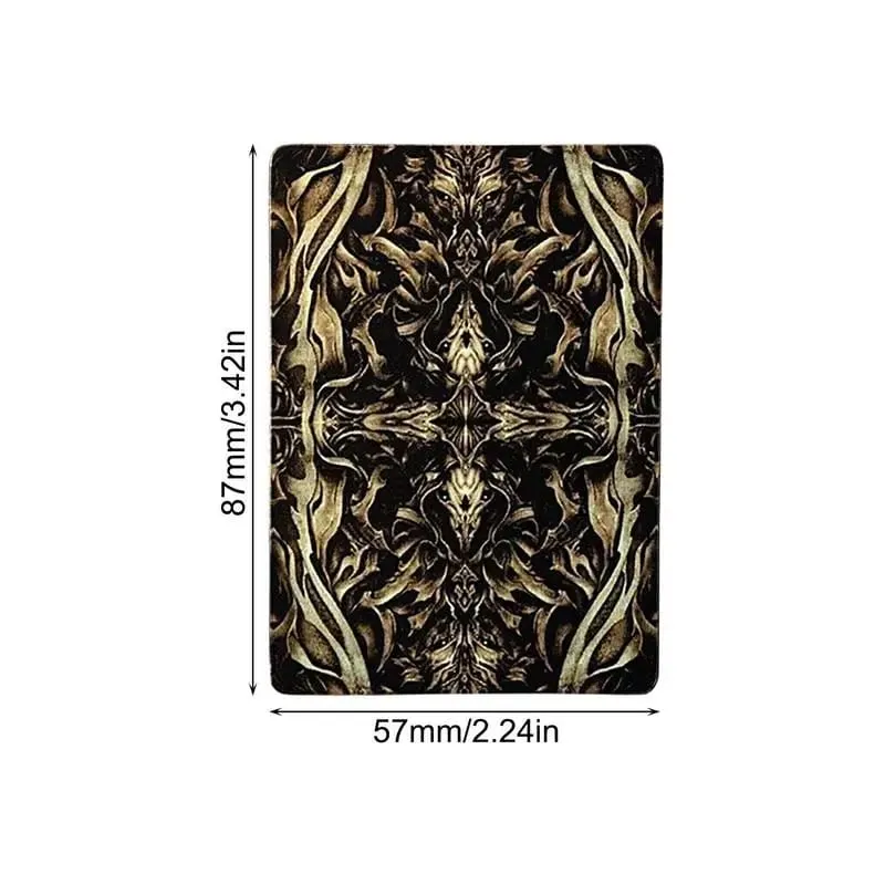 Vintage Game Poker Deck Exquisite Devil's Eye Αστεία τραπουλόχαρτα Μοναδικά καθαρά μοτίβα Οικογενειακή συγκέντρωση Προμήθειες ψυχαγωγίας — image 6