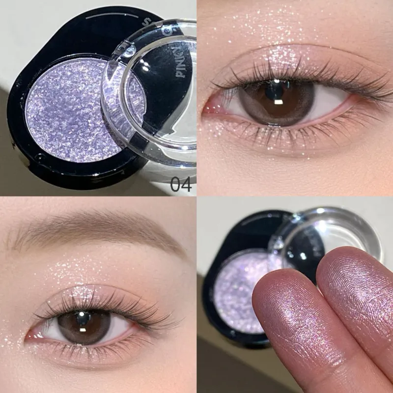 12 colori diamante brillante ombretto cosmetici lunga durata setosa facile da colorare perla luce illuminante ombretto tavolozza di trucco — image 11