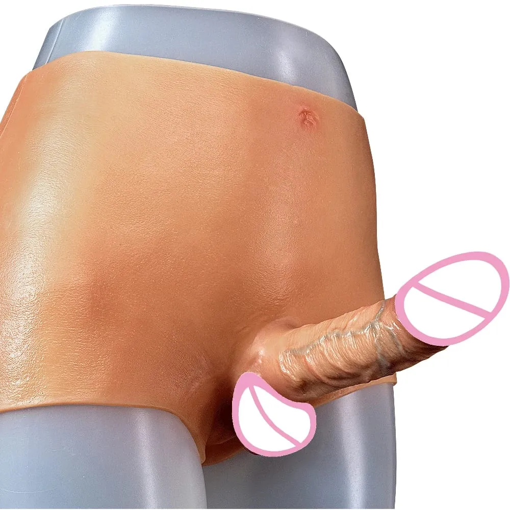 ใหม่ที่สมจริงซิลิโคน Pegging Strapon Dildo อวัยวะเพศชายกางเกง Masturbators สำหรับเลสเบี้ยนของเล่นเหมาะสำหรับผู้ชายผู้หญิง 18 + — image 1