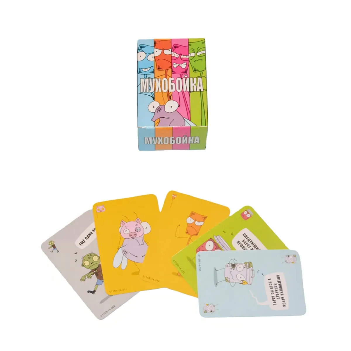 《Myxoбойha》Versione russa del gioco di carte Gioco da tavolo Gioco interattivo Gioco di carte ideale per feste Perfetto per Halloween Natale e come scelta regalo perfetta — image 1