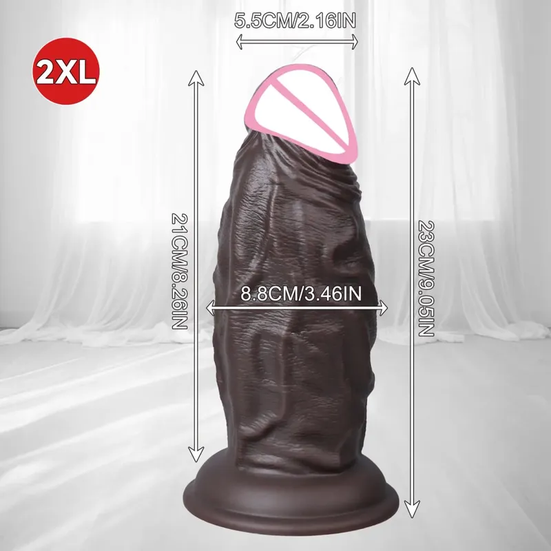 Super Big Black Anal Dildo Penis Prostate Massager Soft Silicone Sexy Adult Masturbator Oversized Strap-on Dildos Anal Sex toys — image 8