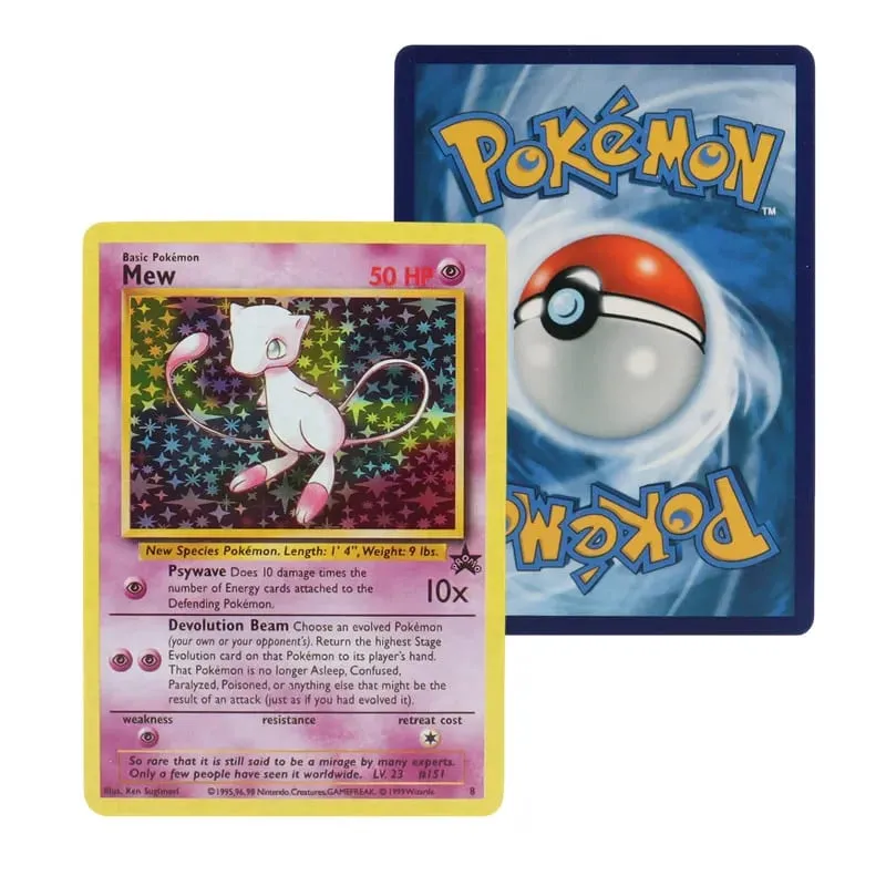 151 ชิ้น 1996 first generation Pokémon การ์ด Charizard Pikachu Mewtwo Blastoise เกมส์สะสมการ์ดของเล่นเวอร์ชันภาษาอังกฤษภาษาฝรั่งเศสคำ — image 3