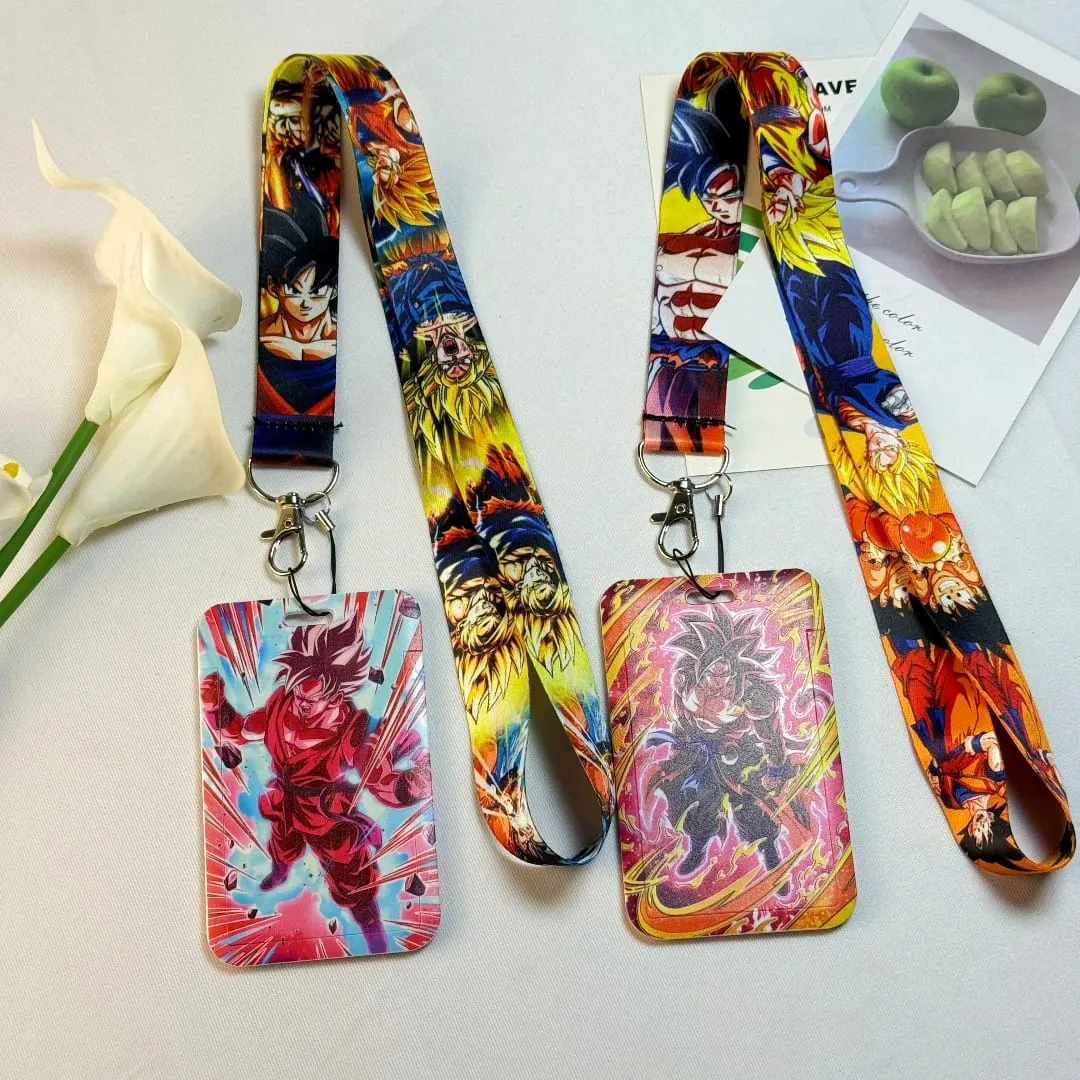 Dragon Ball Credential Holder Japanese Anime Lanyards for Key Neck Strap For Card Badge Gym Keychain Keyring Accessories Gifts — image 3