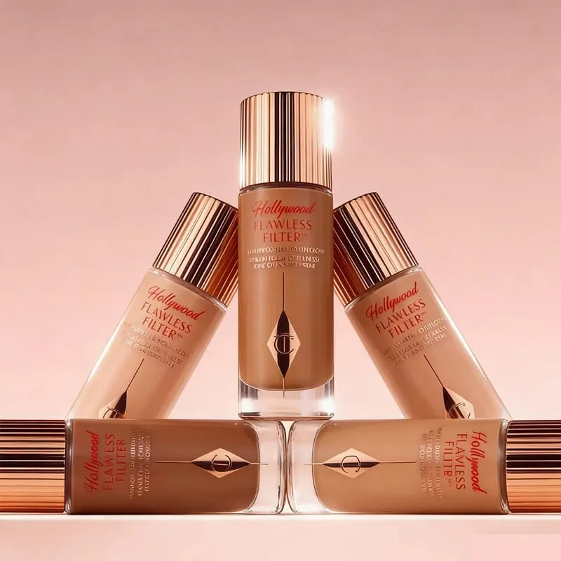 Charlotte Tilbury CT Highlighter Foundation Continuously Texture of The Makeup Hydrating Concealer Brightens Powder Compact — image 5