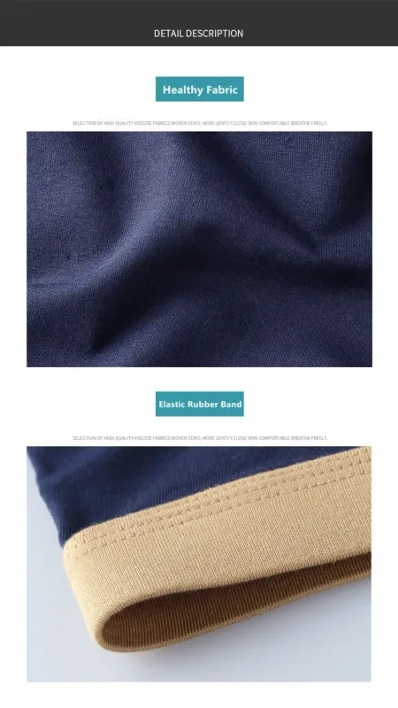 Stor storlek Sömlösa underkläder Herr Boxershorts i massiv bomull Herrtrosor Andas Boxers Herrpaket Kalsonger Man — image 17