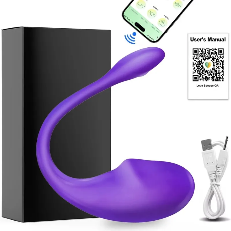 Gode vibrateur sans fil Bluetooth pour femmes, œuf d'amour, contrôle par application, stimulateur de Clitoris, point G, culotte féminine, jouets sexuels pour adultes — image 10