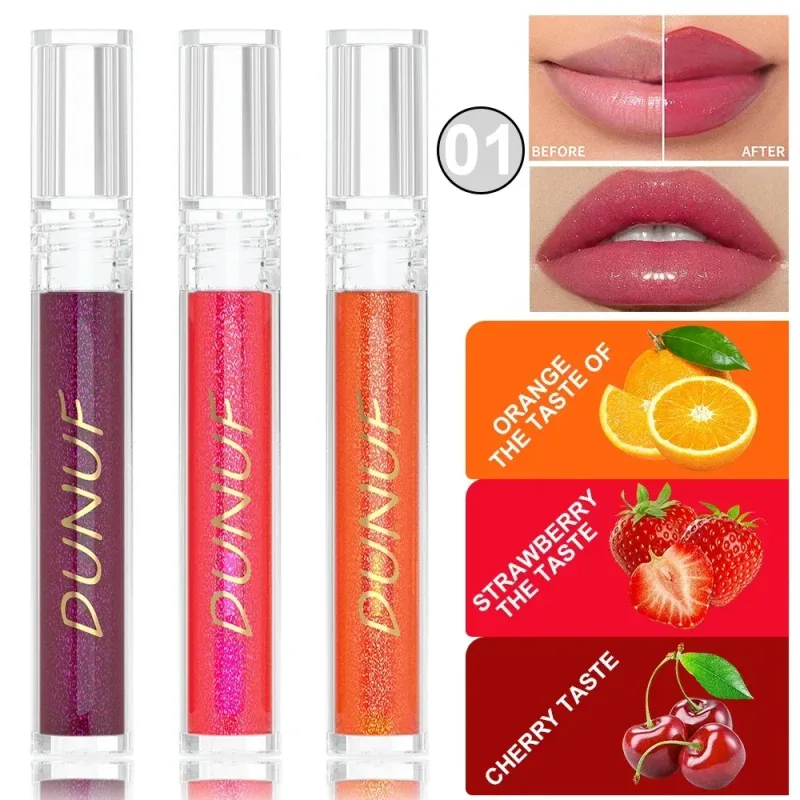 Brillant à lèvres aux fruits changeant de couleur, longue durée, nourrissant, brillant, hydratation, maquillage d'hiver, huile de soin pour les lèvres — image 14